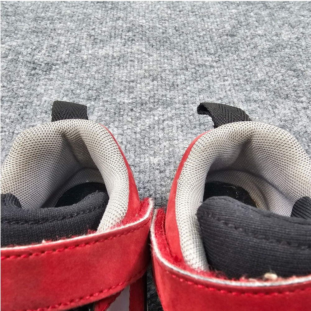 Air Jordan Spizike‎ Low TD Toro Red Black Size 9C Toddler FQ3952-601 Sneaker - Picture 9 of 10